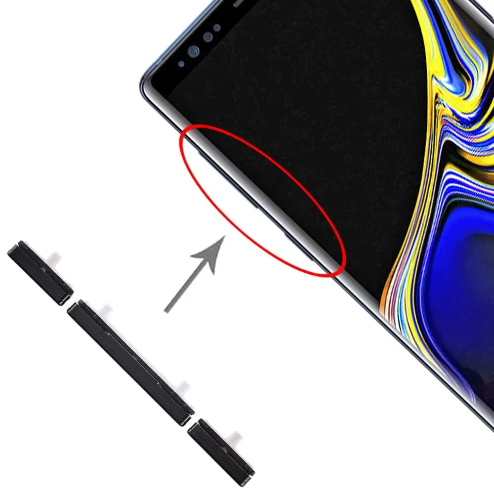 

iPartsBuy 10 Set Side Keys for Galaxy Note 9