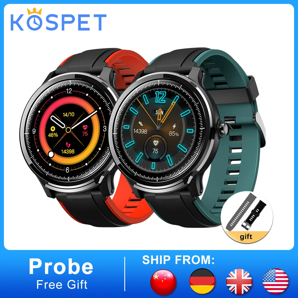 Умные часы Probe SN80y для мужчин и женщин водонепроницаемые умные с круглым