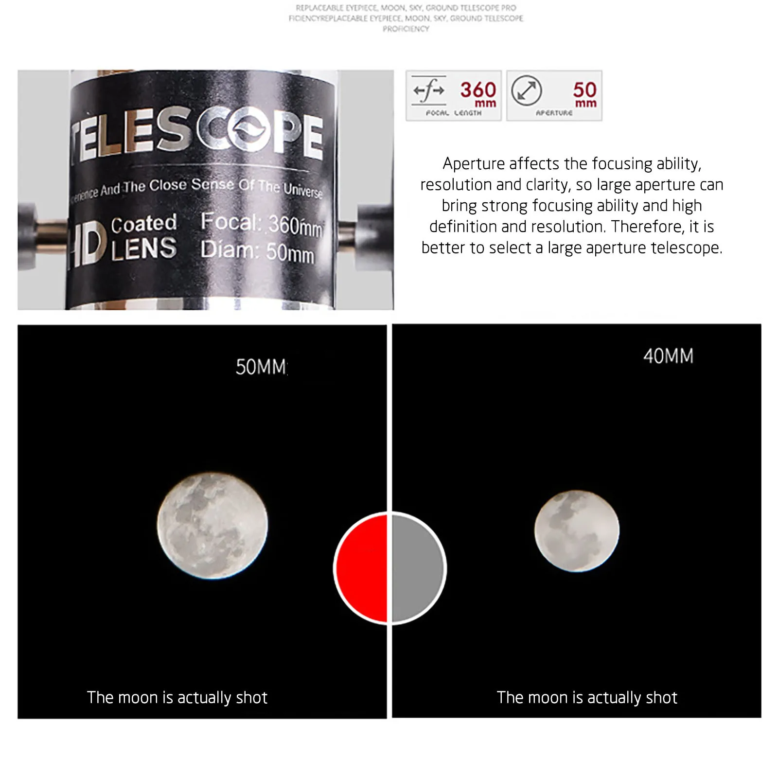 Астрономический телескоп профессиональная игрушка для детей и студентов мощный