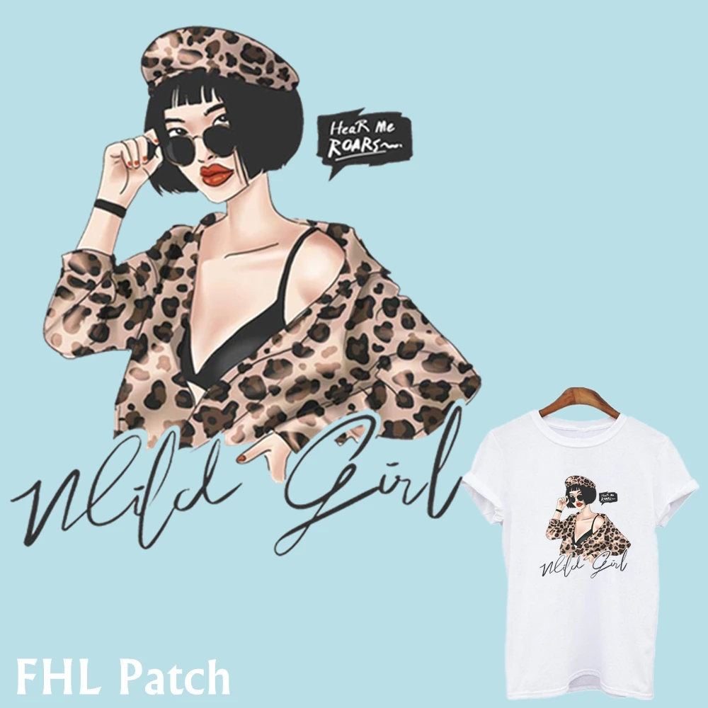 Нашивки для одежды модные термонаклейки моющиеся DIY наклейки с помощью утюга