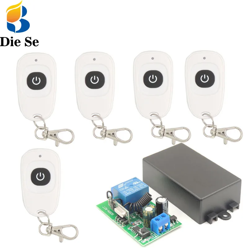Универсальный пульт дистанционного управления 433 МГц переменный ток 220 В 10 А 1