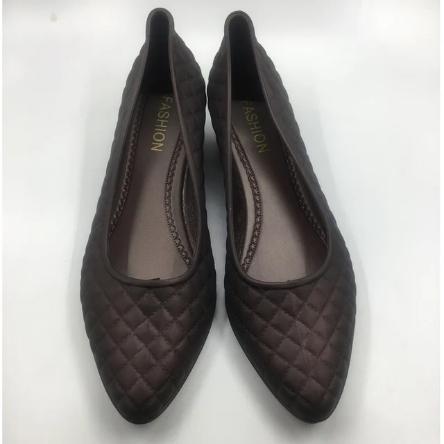 B4 CXJYWMJL Autumn Fashion Low Heel Women Shoes Comfortable Wedge Heel Shoe Pointed Shallow Mouth Shoes Fashion Wild Female Shoe - Цвет: B4