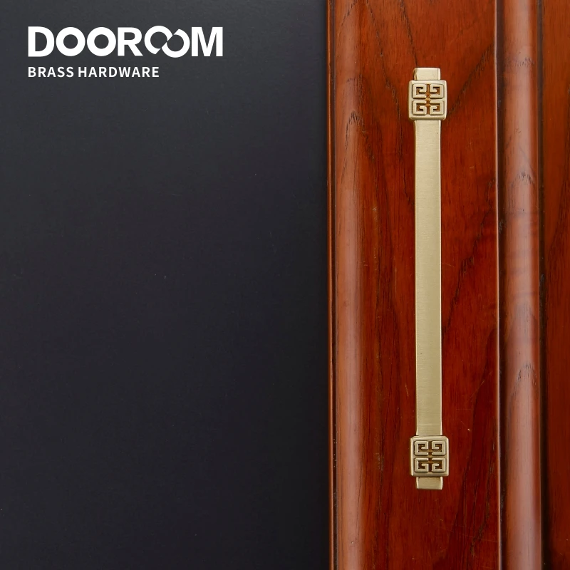 Латунные ручки Dooromm современные классические китайские комод шкаф ящик коробка