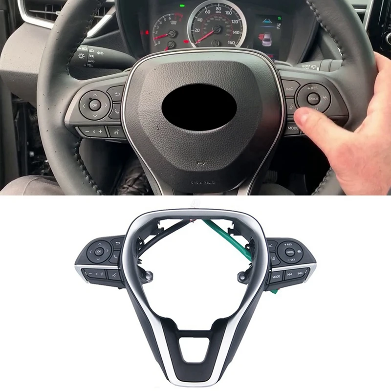 

for Avalon Camry Corolla 2018-2020 Car Steering Wheel Cruise Control Buttons Switch
