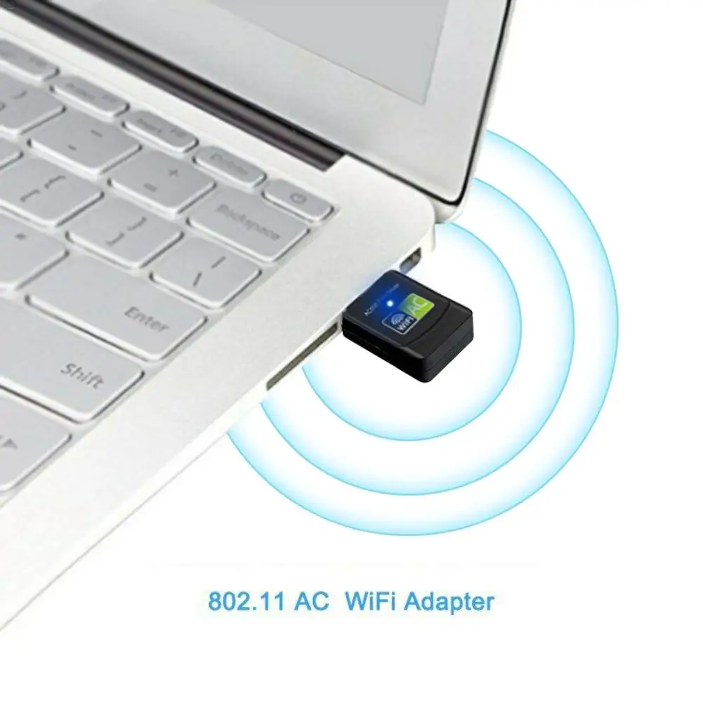 USB беспроводной Wifi адаптер 600 Мбит/с AC двухдиапазонный 2 4G 5 ГГц встроенный pcb