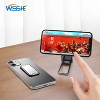 Foldable Mobile Phone Holder Ring Buckle Retractable Desktop Cell Phone Stands Car Magnetic Mobile Support Phone Accessories