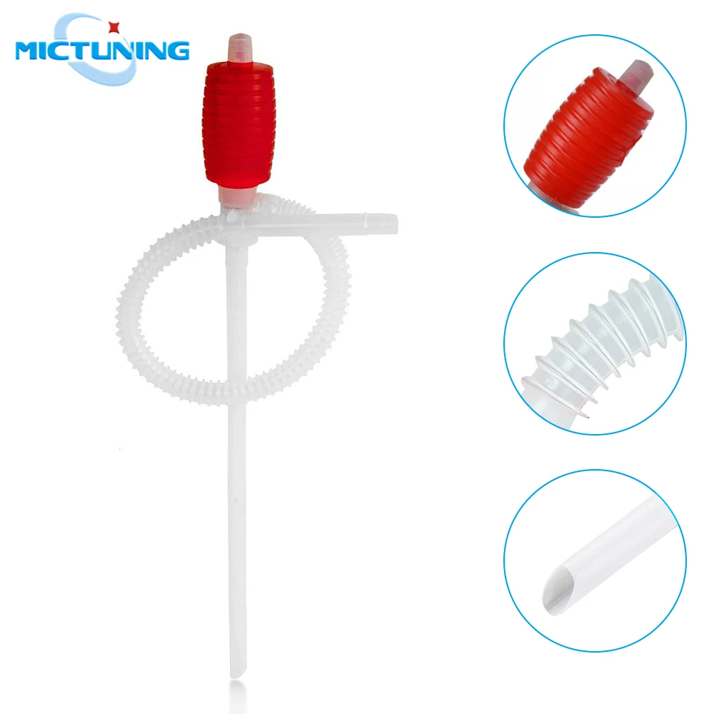Ручной Сифон для автомобиля грузовика шланг переносной сифонный насос
