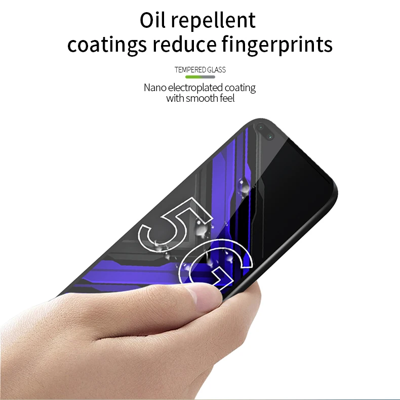 

For Huawei Honor Play 4 Pro Glass Tempered PINWUYO 9H Protective Film For Honor Play 4 Pro Screen Protector Tempered Glass