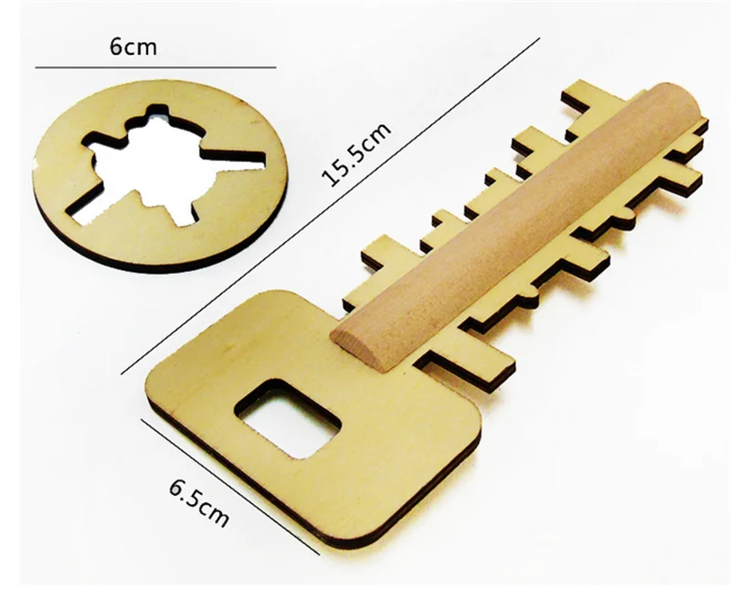 Забавные детские игрушки Kong Ming Lock деревянная игрушка разблокировка головоломка