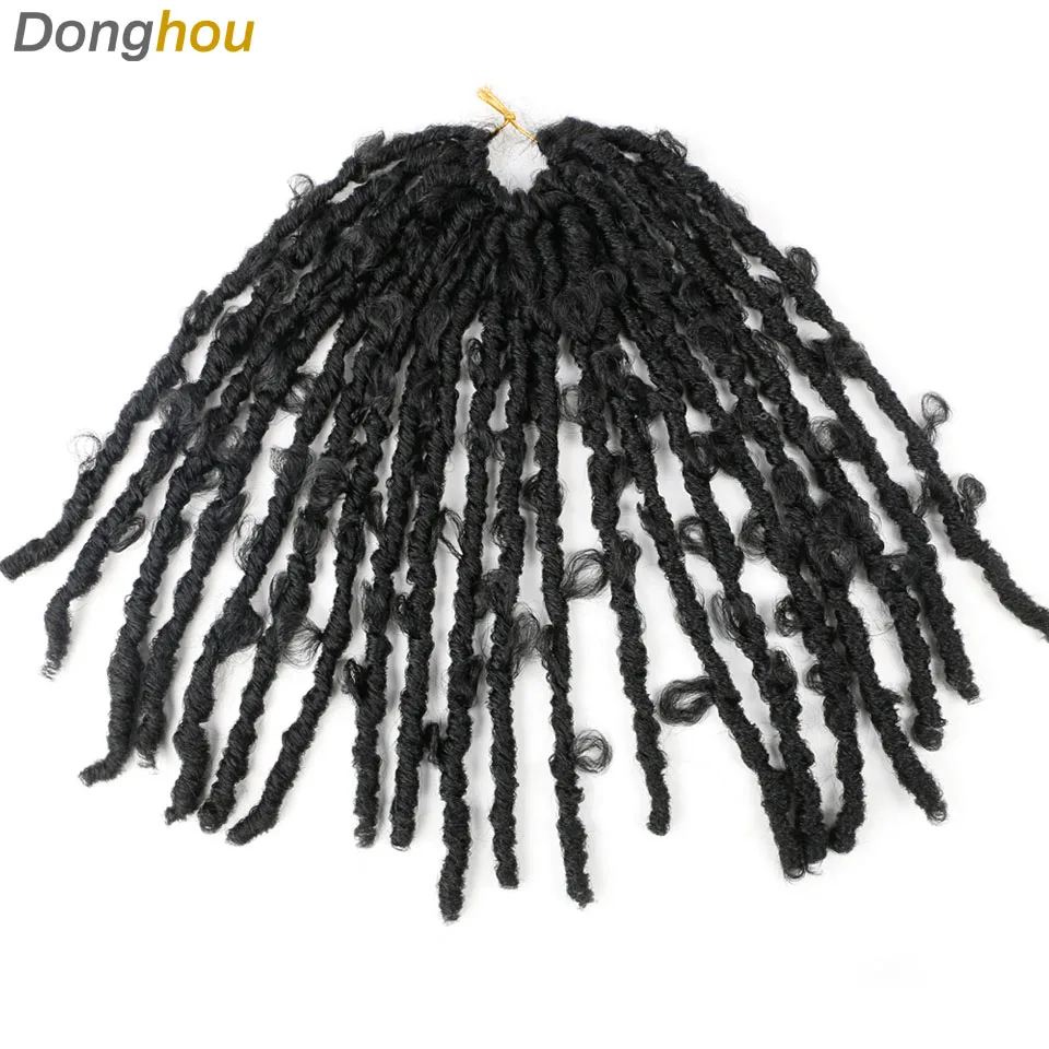 Donghou бабочки с эффектом омбре правильные волосы Заводская дешевая потертая