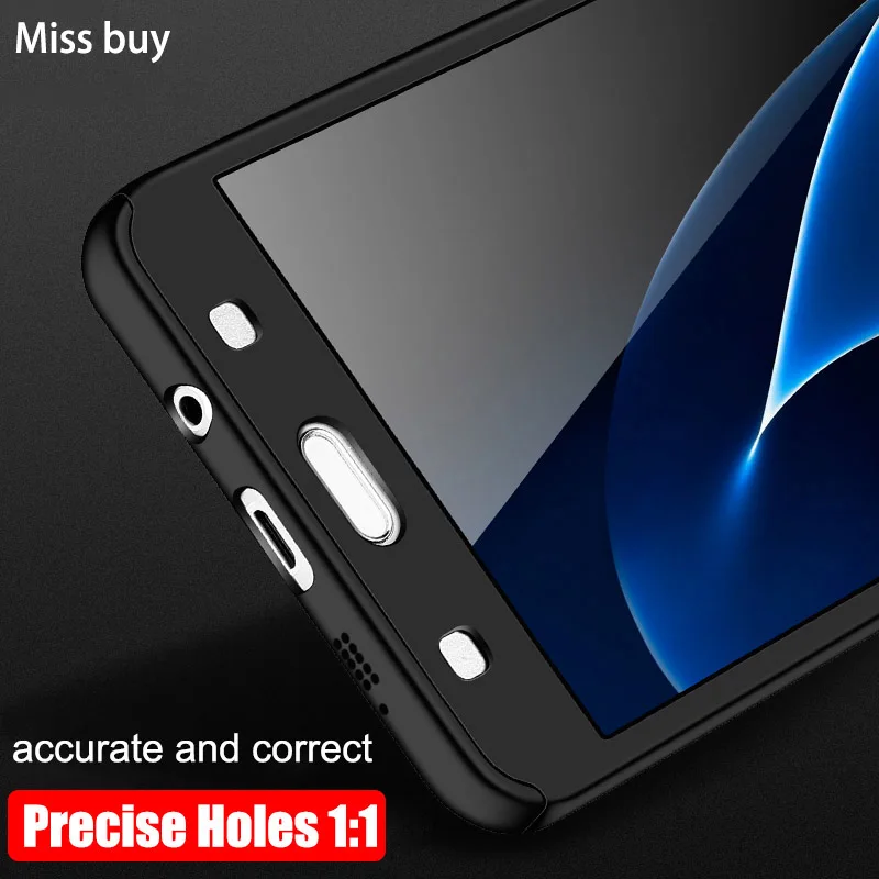 Роскошный чехол с полным покрытием 360 противоударный для Samsung Galaxy A320 A520 A3 A5 A7 2016 2017