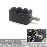 motorcycle cnc foot pegs pedals rests footpegs footrest for pan america 1250 s pa1250 s panamerica1250 2021 2020