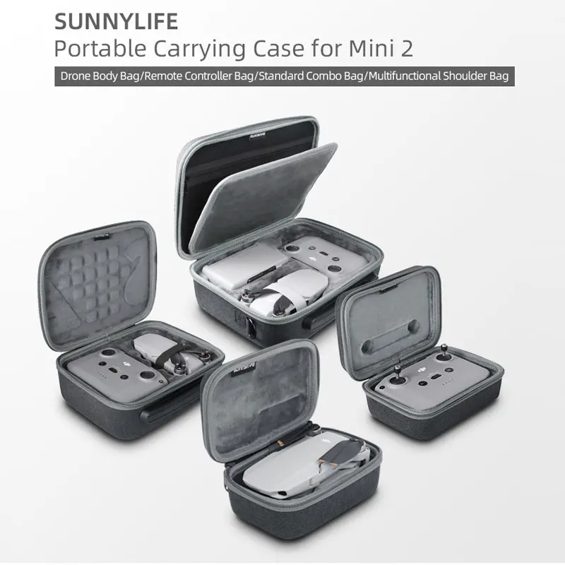 

Противоударная сумка через плечо, чехол для переноски, коробка для хранения, чехол для дорожного костюма для DJI Mavic Mini 2