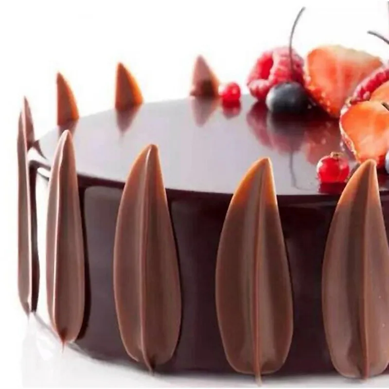 Треугольная форма для торта в форме сердца силиконовая инструменты выпечки