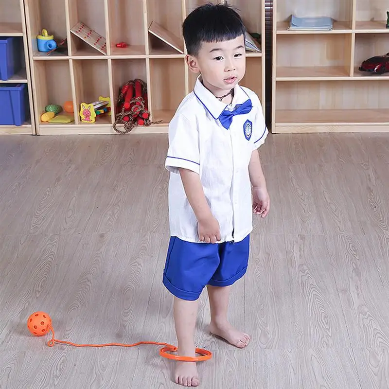 

3Pcs Skip Ball Ankle Toy Funny Sports Swing Balls for Children Random Color