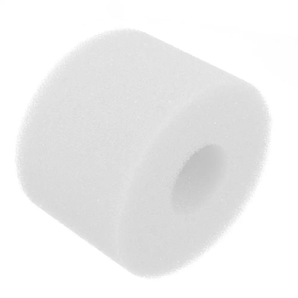 2 шт фильтр губка пена белый многоразовые Фильтры Картридж для Intex S1 Тип