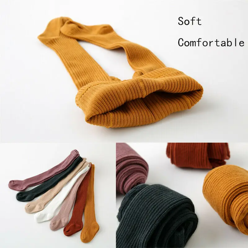 2020 г. Детские вещи осенне зимние детские колготки для девочек Хлопковые вязаные