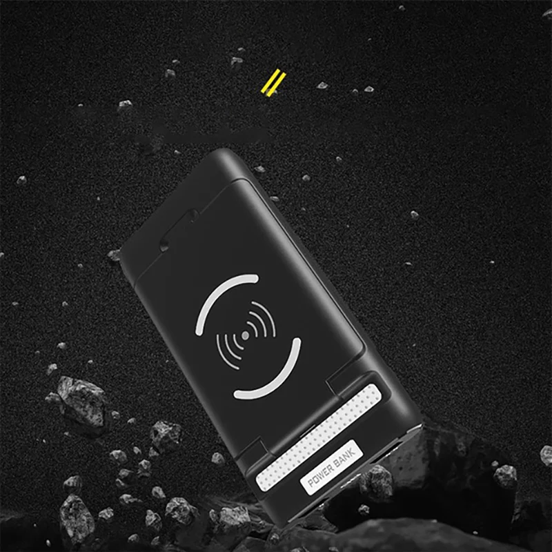 Внешний аккумулятор на 10000 мАч беспроводное зарядное устройство для iPhone Huawei