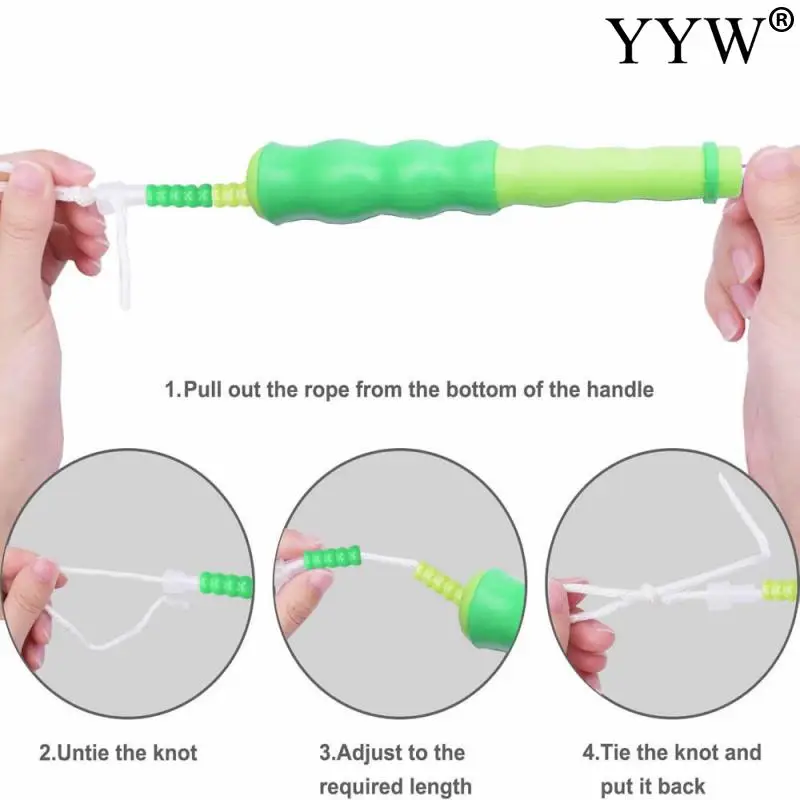 Soft TPU Beads Jumprope Skipping Rope Jumping Nylon Jump For Adult Kids Training Speed Indoor Sport Fitness Equipment | Спорт и