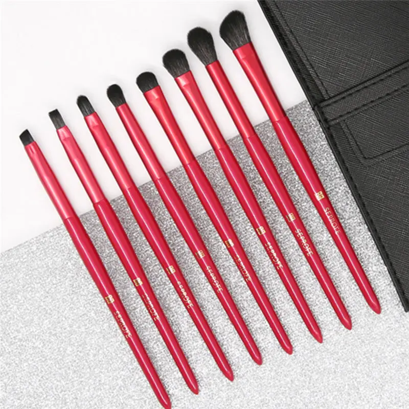 Набор кистей для макияжа 8 шт./лот кисти растушевки теней век подводки ресниц