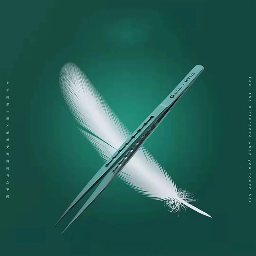 2UUL Ti 11 Титан сплав прямые пинцеты используются для Мобильный телефон ремонта