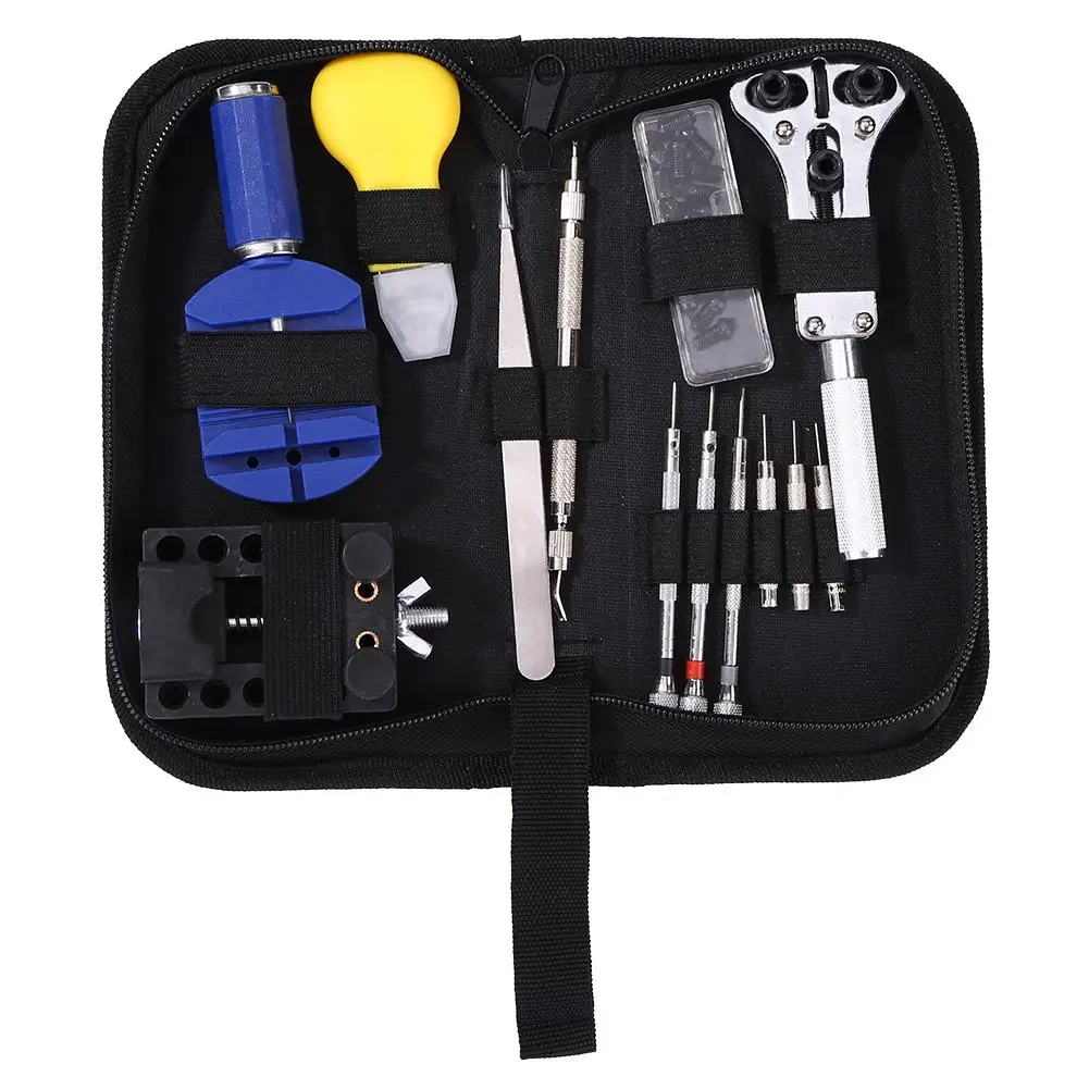 

404pcs Watch Repair Tools Watch Opener Battery Remover Screwdriver Tweezers