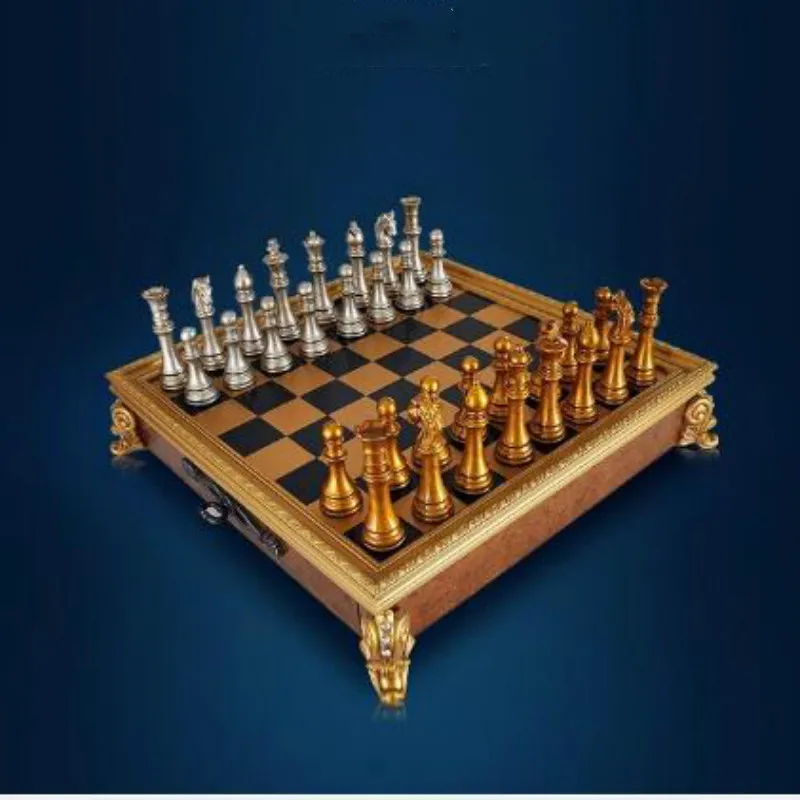 Творческие шахматы набор украшение босс офисный стол поверхность панель мебель