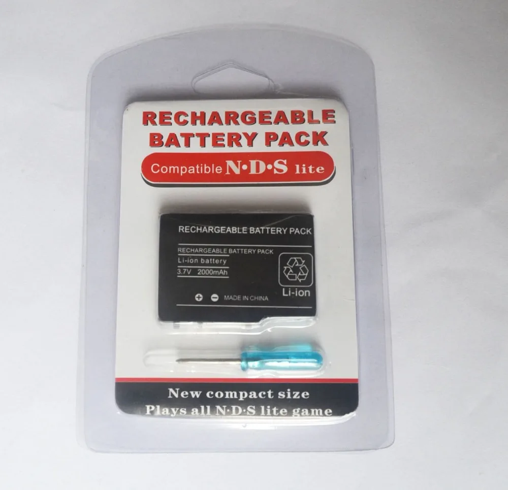 Перезаряжаемый литий ионный аккумулятор 3 7 в 2000 мАч с бесплатной отверткой набор