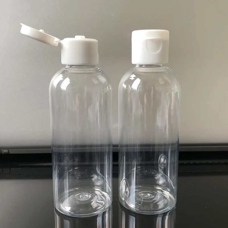 

50pcs 100M Large Capacity Cosmetics Sub-bottle Transparent Empty Lotion Bottle PET Empty Cosmetic Containers Travel Bottle