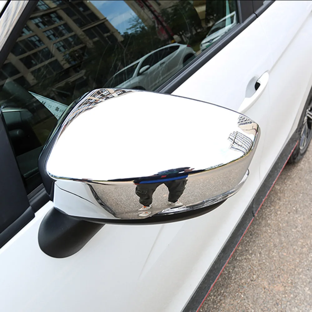 CHROME SIDE REAR-VIEW MIRROR WING TRIM COVERS FOR MITSUBISHI ECLIPSE CROSS 2018-2020 ACCESSORIES | Автомобили и мотоциклы