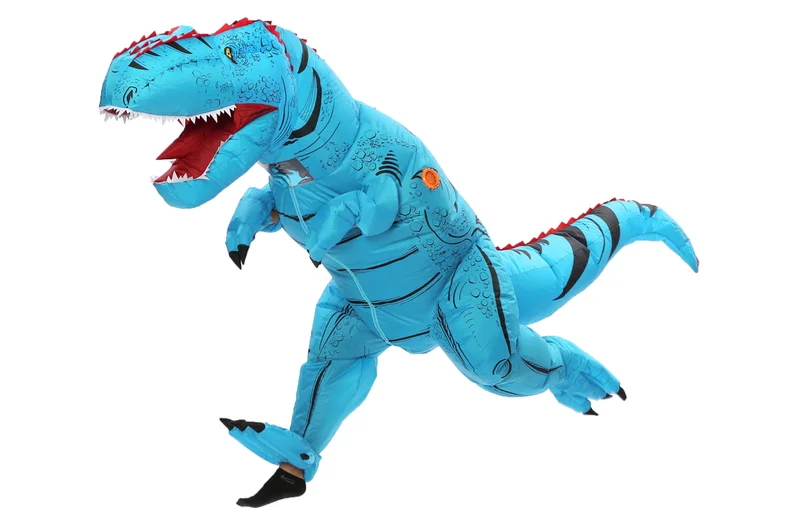 JYZCOS динозавр T REX надувной костюм для женщин и мужчин Детский карнавальный костюм для Хэллоуина карнавальный костюм талисман вечерние Purim костюм