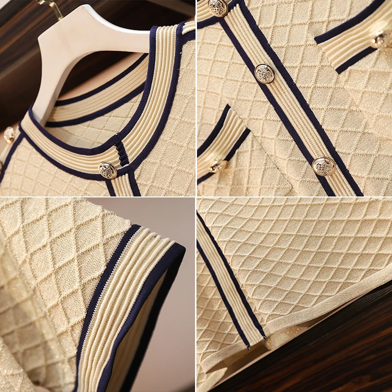 

Summer 2020 New Women's Round Neck single-breasted High Waist Slimming short-sleeved Plus Size Knitted Mini Vestidos Dress