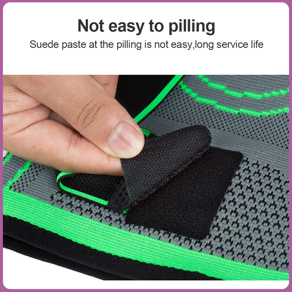 

1PCS Kneepads Knee Support Protector Pressurized Elastic Knee Pads Support Brace Kneecap Fitness Gear Sport Running Basketball