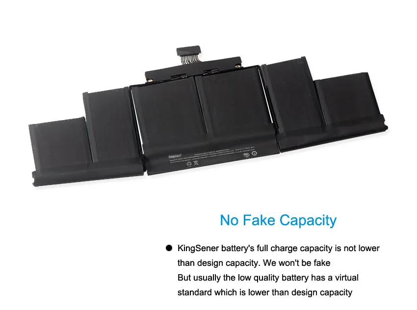 Аккумулятор Kingsener 11 26 в 95 Вт/ч A1494 для ноутбука Apple MacBook Pro 15 дюймов A1398 Retina (конец 2013 и