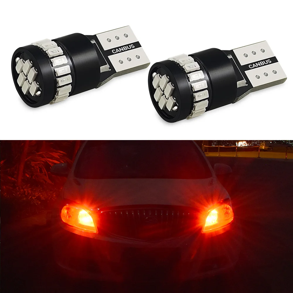 

AUXITO 2x T10 W5W LED Canbus внутренние парковочные габаритные огни для Citroen C3 C4 C5 Seat Leon MK2 Mitsubishi Lancer Jeep Renegade