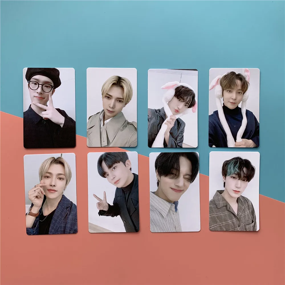 Kpop открытка для фотографий с изображением героев мультфильма ломо карта 8