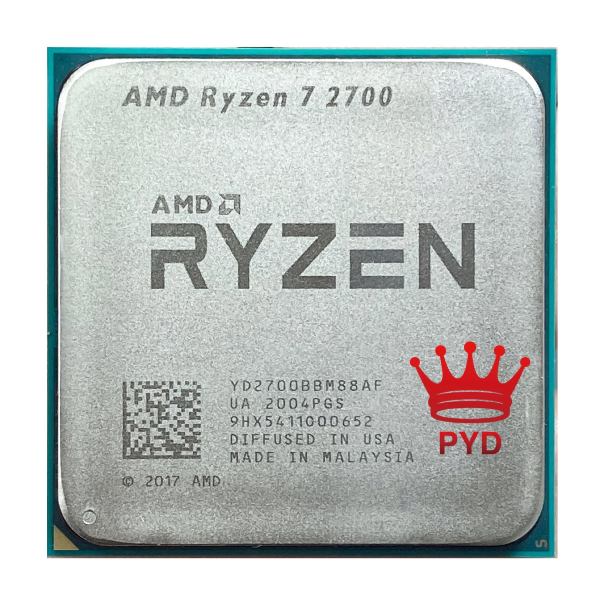 AMD Ryzen 7 2700 R7 3 2 ГГц Восьмиядерный шестнадцать плотность ткани 16M 65 Вт Процессор