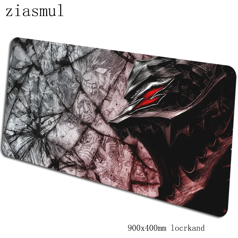 Berserk padmouse 900x400x3 мм игровой коврик для мыши игровой большой коврик для мыши геймерский компьютерный стол дешевый коврик notbook mousemat pc - Цвет: pattern 10