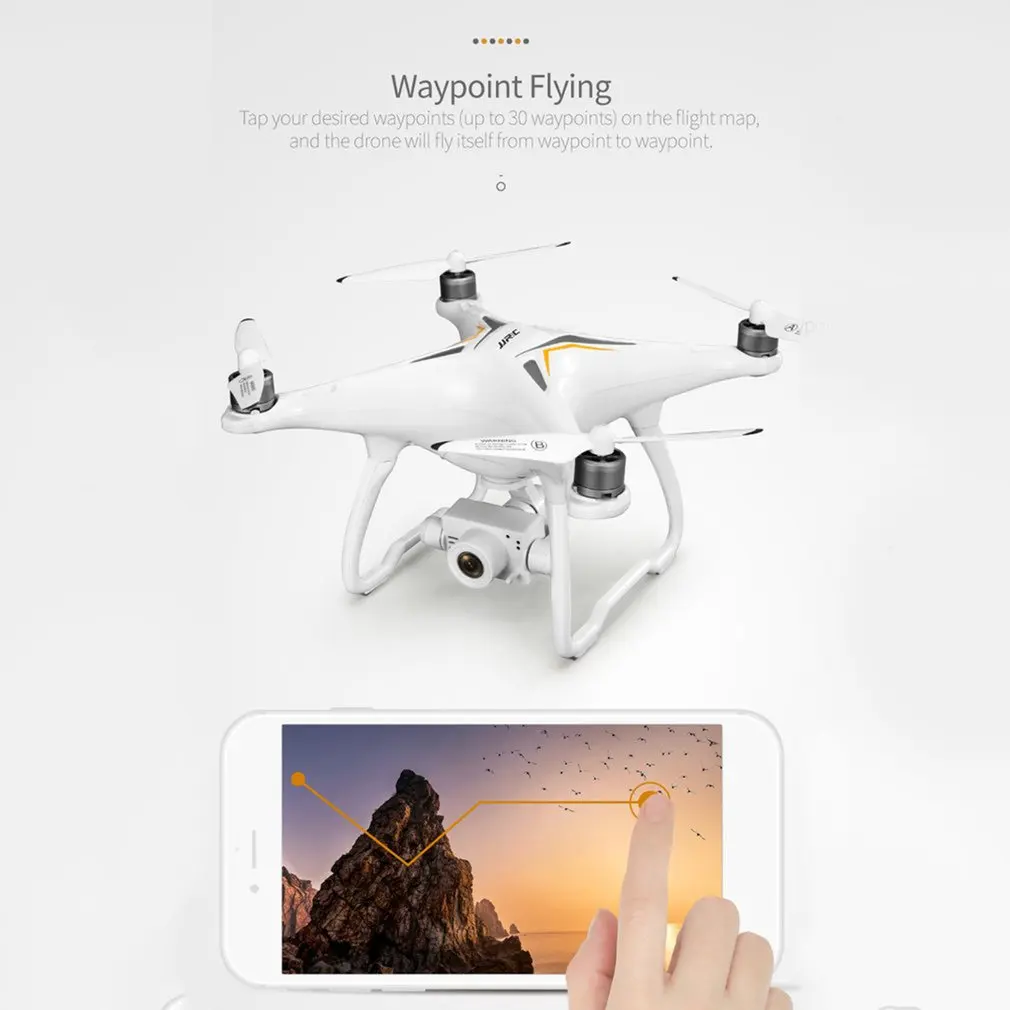 JJR/C X6 5G WiFi FPV gps 1080P широкоугольная HD камера селфи Радиоуправляемый Дрон