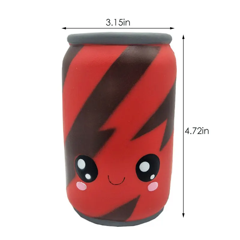 

Jumbo Cola Cans Squishy Simulation Slow Rising Fashion Squeeze Toy Soft Stress Relief Sweet Scented Kawaii Toy for Kid Toy