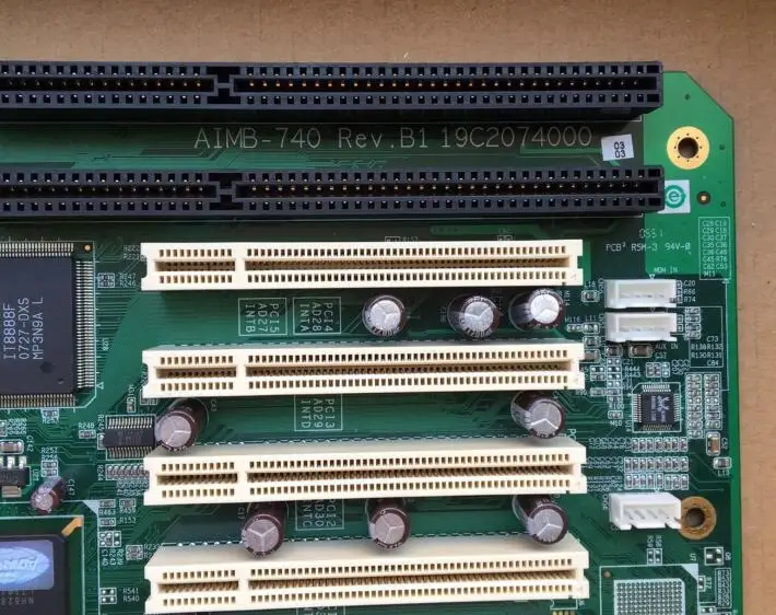 OK IPC плата AIMB-740VE AIMB-740 Rev. b1 5* PCI Промышленная материнская плата 2* ISA с Процессор Оперативная память VGA LAN IPC доска