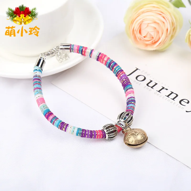 Ошейник для кошки с колокольчиком ошейник кошек безопасное ожерелье котенка