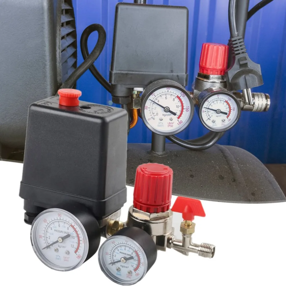 Pressure Switch Control 15a 240v/ac Adjustable Air Regulator