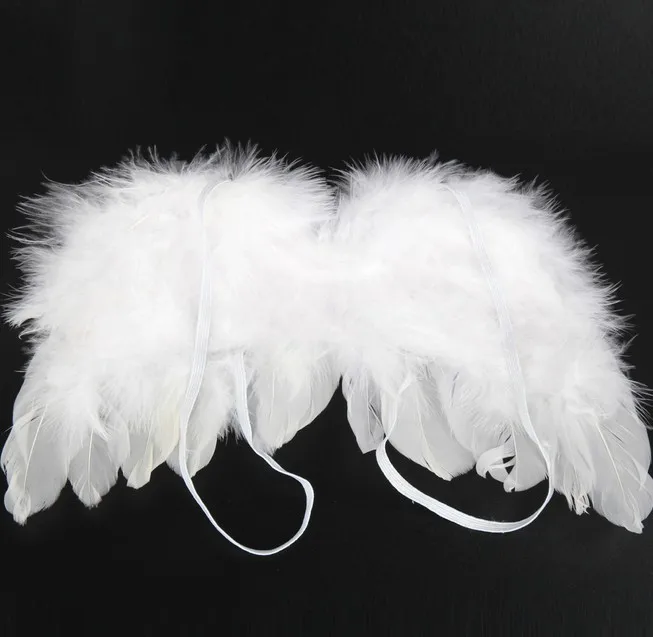 

Cute Feather Angel Wings Feather Hairbands Newborn Baby Costume Hair Band Accessories for Girls Kids Photo Props Photography