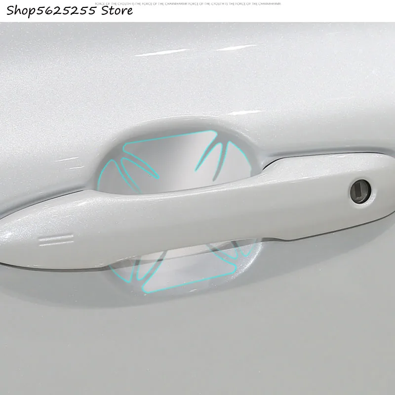 Защитная мембрана для дверной ручки наклейки против царапин пленка Toyota Camry 2018 2019