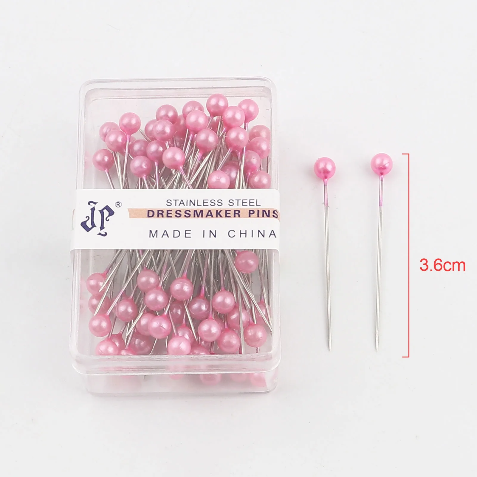 

100pcs/Box New Colorful Round Pearl Head Dressmaking Pins Needle Pins Positioning Pins Apparel Sewing Accessories Tool Needles