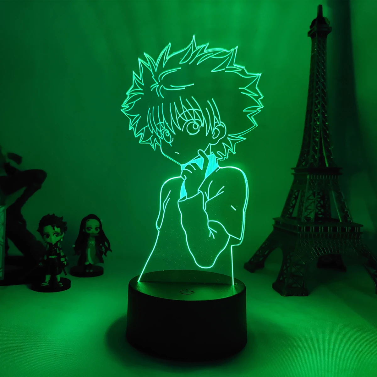 3D ночник В Стиле Аниме Охотник х киллуа золдюк для детей декор спальни Ночной