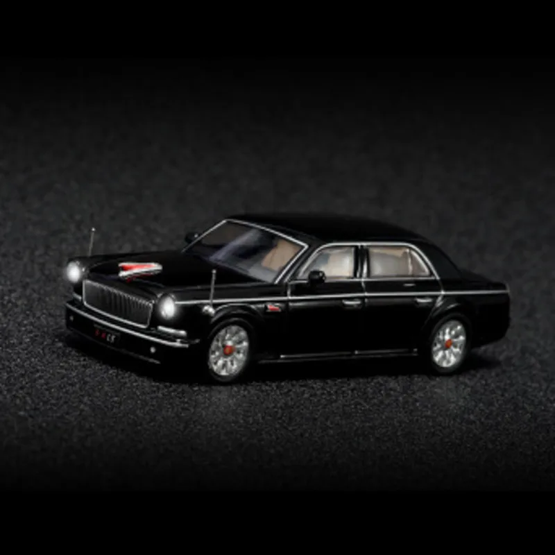 Игрушки Cars1: 64 Hongqi L5 модель автомобиля вежливость автомобиль Кристалл Твердый