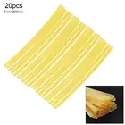 20 шт.компл. 7 мм x 200 мм прозрачный желтый сильным вискоза пистолет горячего расплава клея палочки по охране окружающей среды DIY Инструменты Новый