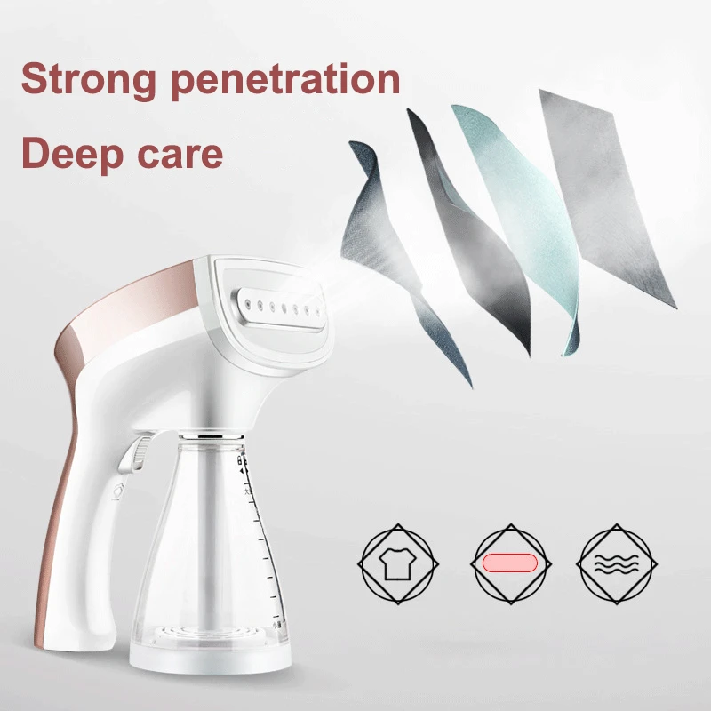 Портативный портативный отпариватель 230 мл большой паровой утюг 1200 Вт для одежды